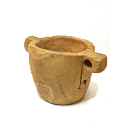 Misa Wazon z Uszami drewno egzotyczne